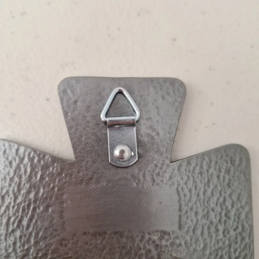 CAMCO Sponsor Thank You Filigree Stand or Hanging Wall Cross Silver Tone USA